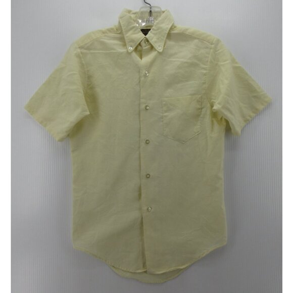 VINTAGE Sears Shirt 13.5 (XS) Student Perma Prest Ivy 60s Long Tail * - Picture 1 of 14